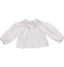 Pink Chicken SALE Ava Top Antique White