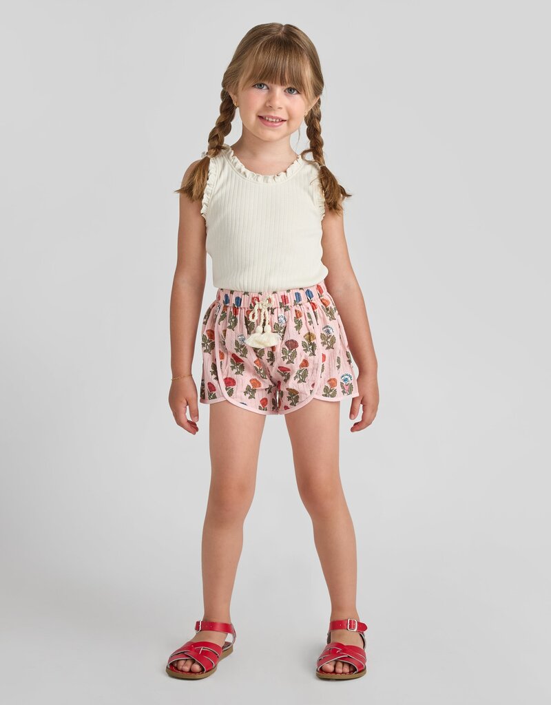 Pink Chicken Millie Short Multi Flower Drop