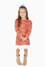 Nella June Convertible Dress Red Floral