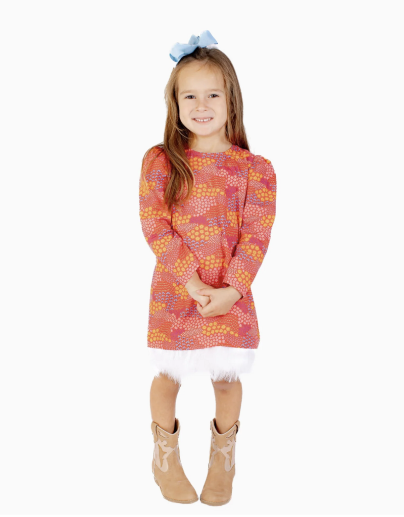 Nella June Convertible Dress Red Floral