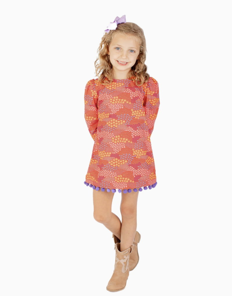 Nella June Convertible Dress Red Floral