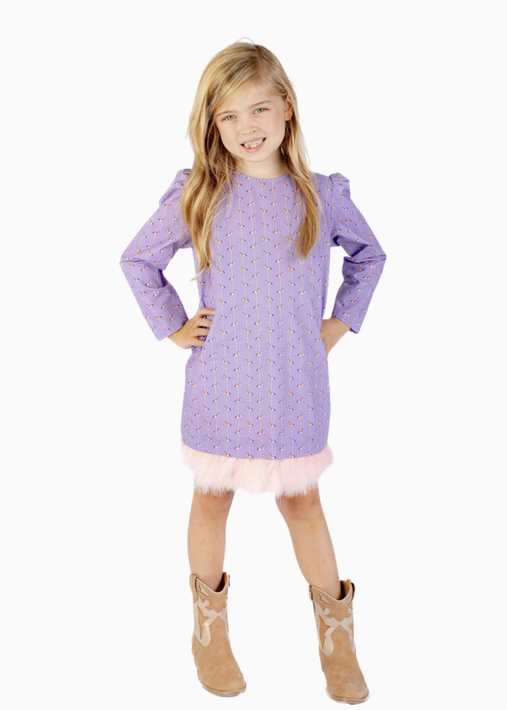 Nella June Convertible Dress Purple Carousel