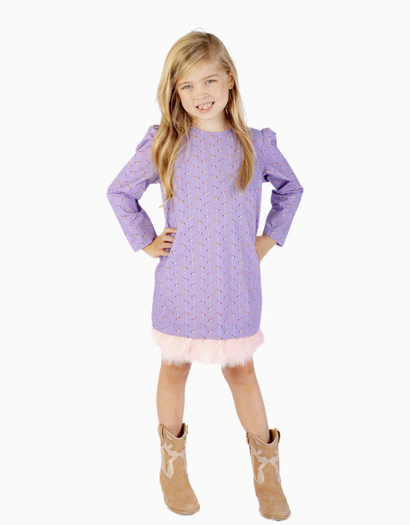 Nella June Convertible Dress Purple Carousel
