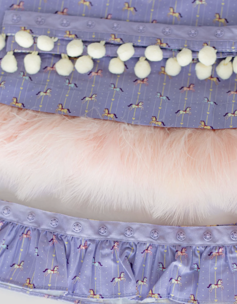 Nella June Convertible Dress Purple Carousel