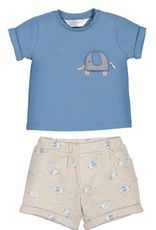 Mayoral Elephant Print Short Set
