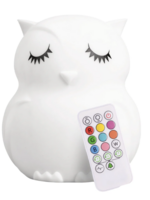 Lumieworld Lumipets LED OWL Night Light w/Remote