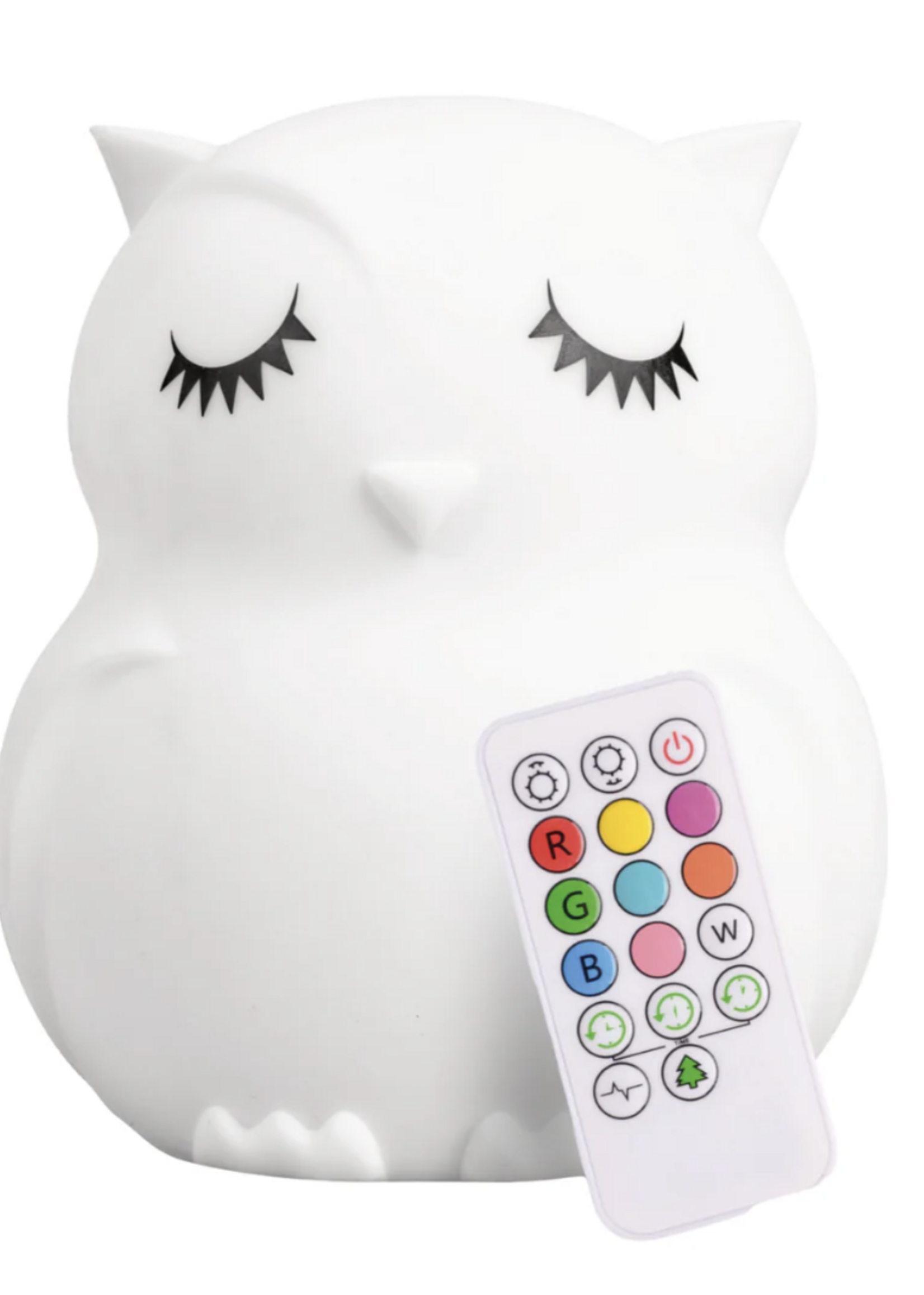 Lumieworld Lumipets LED OWL Night Light w/Remote