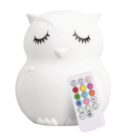 Lumieworld Lumipets LED OWL Night Light w/Remote