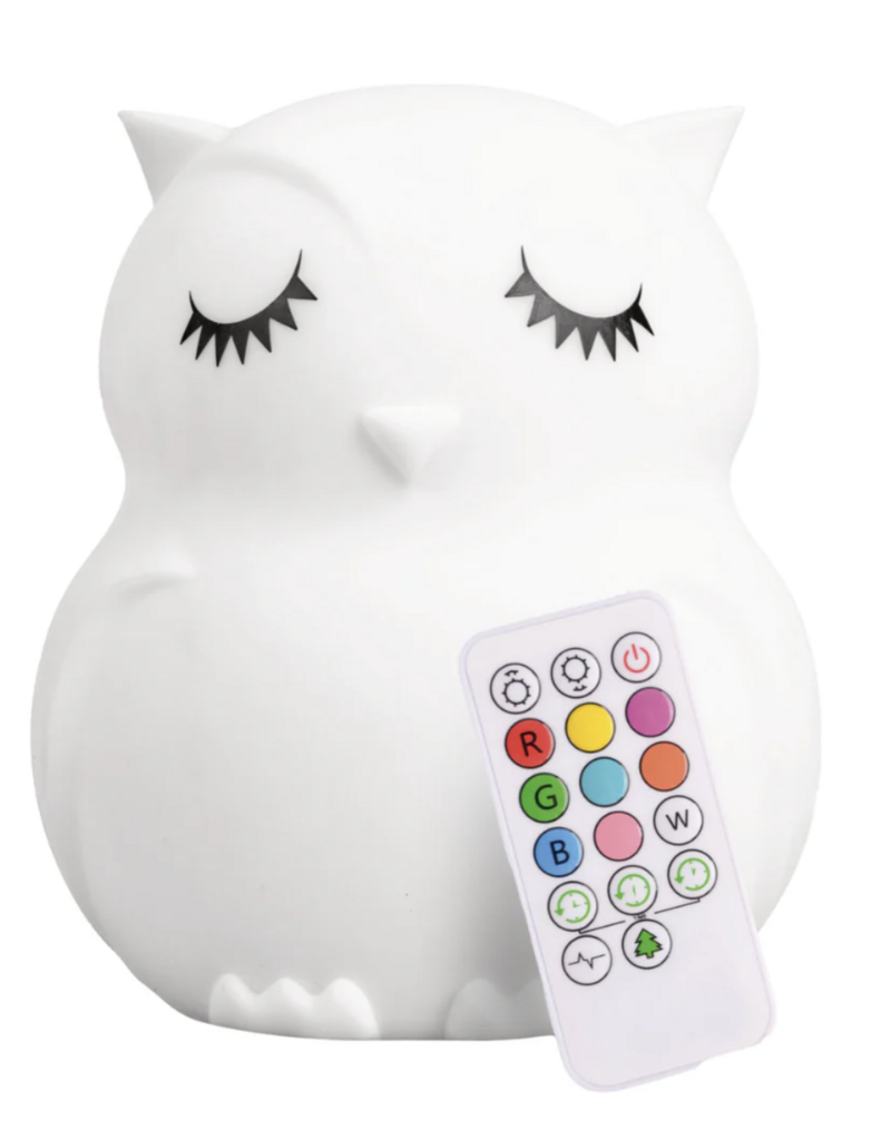 Lumieworld Lumipets LED OWL Night Light w/Remote