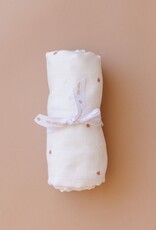 The Blueberry Hill Strawberry Organic Muslin Blanket