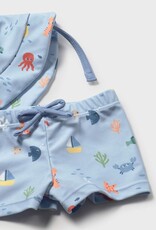 Mayoral Sailboat 3pc Bathing Suit Set