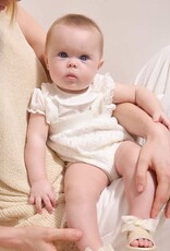 Mayoral Pale Yellow Bubble w/Collared Top