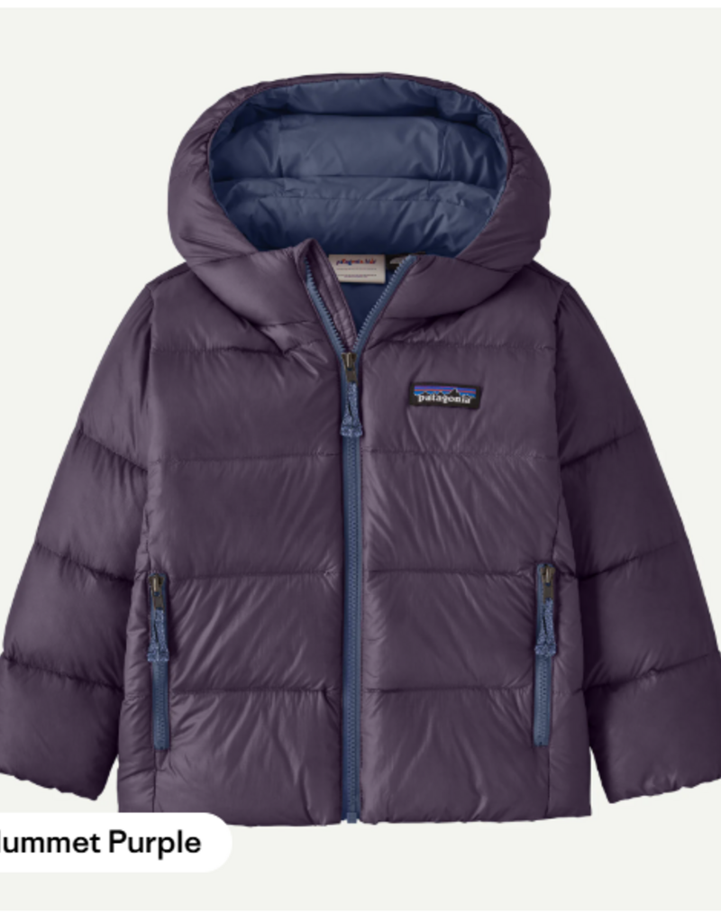 Patagonia Baby Hi-Loft Down Sweater Hoody Plummet Purple PMTP