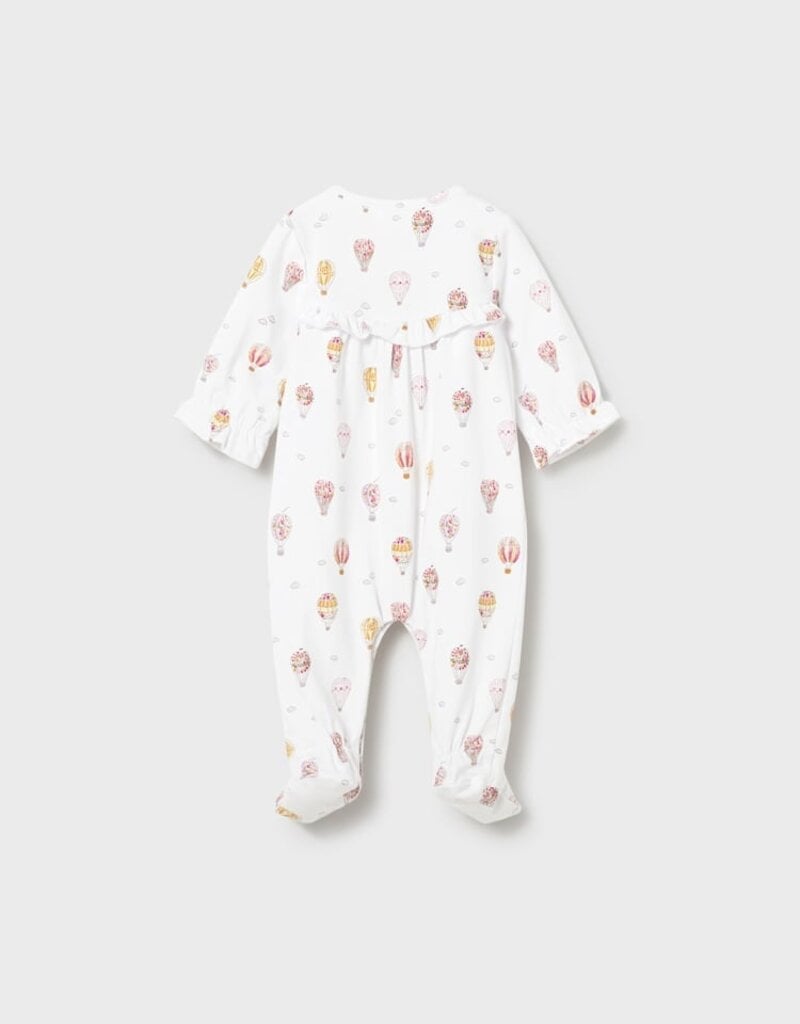 Mayoral Long Sleeve Footie w/Balloons