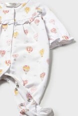 Mayoral Long Sleeve Footie w/Balloons