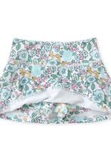 Swoon Kids Clothing Aqua Bloom Tennis Skirt