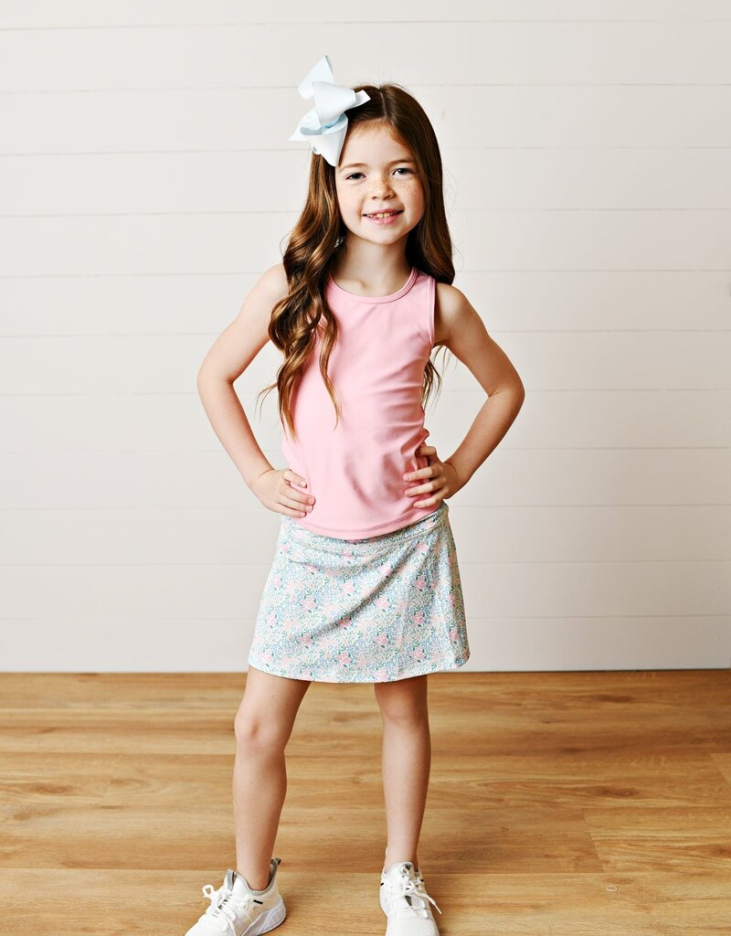 Swoon Kids Clothing Ditsy Bloom Tennis Skirt
