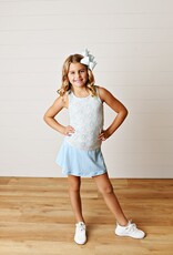 Swoon Kids Clothing Blue Tennis Skirt