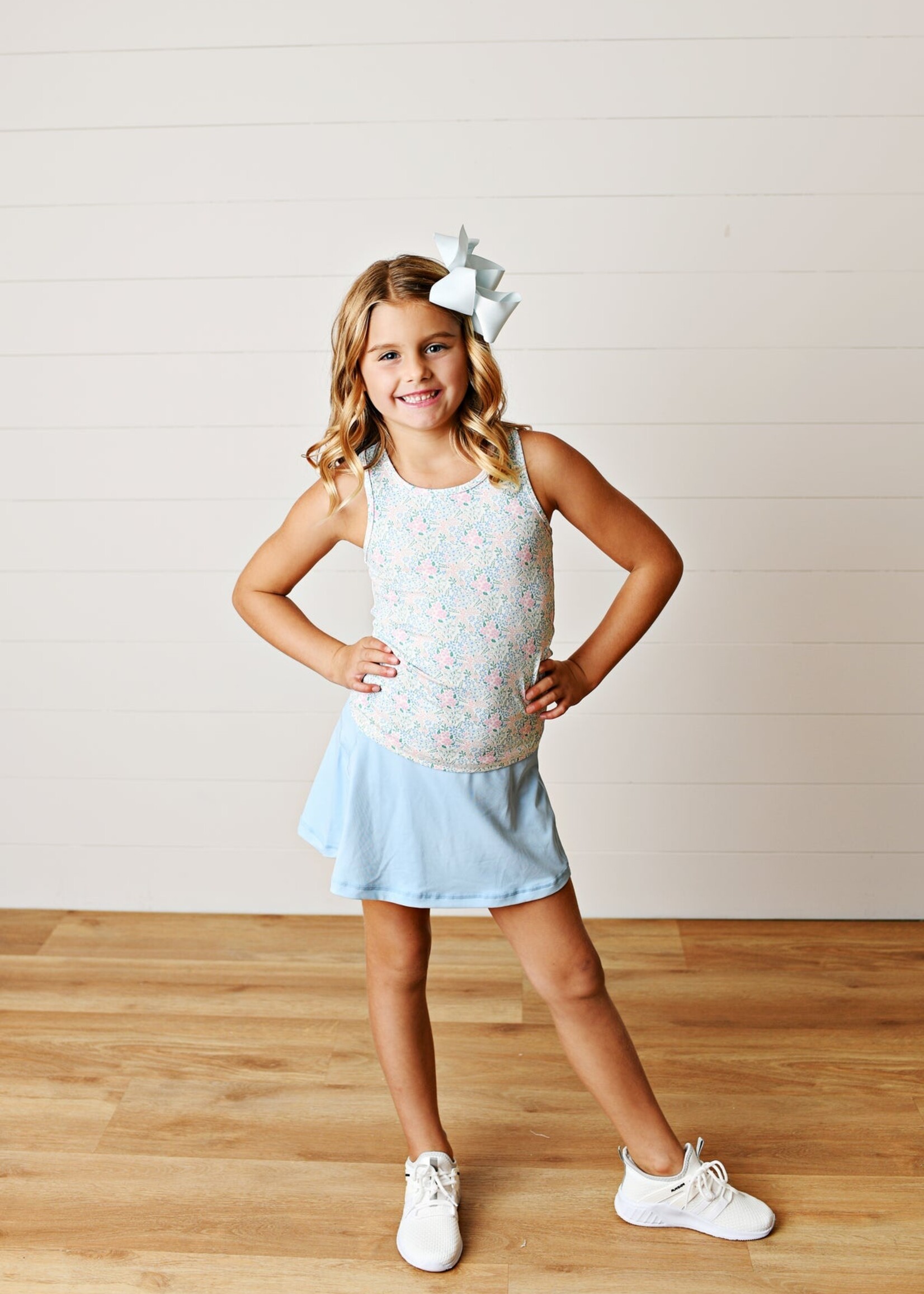 Swoon Kids Clothing Blue Tennis Skirt