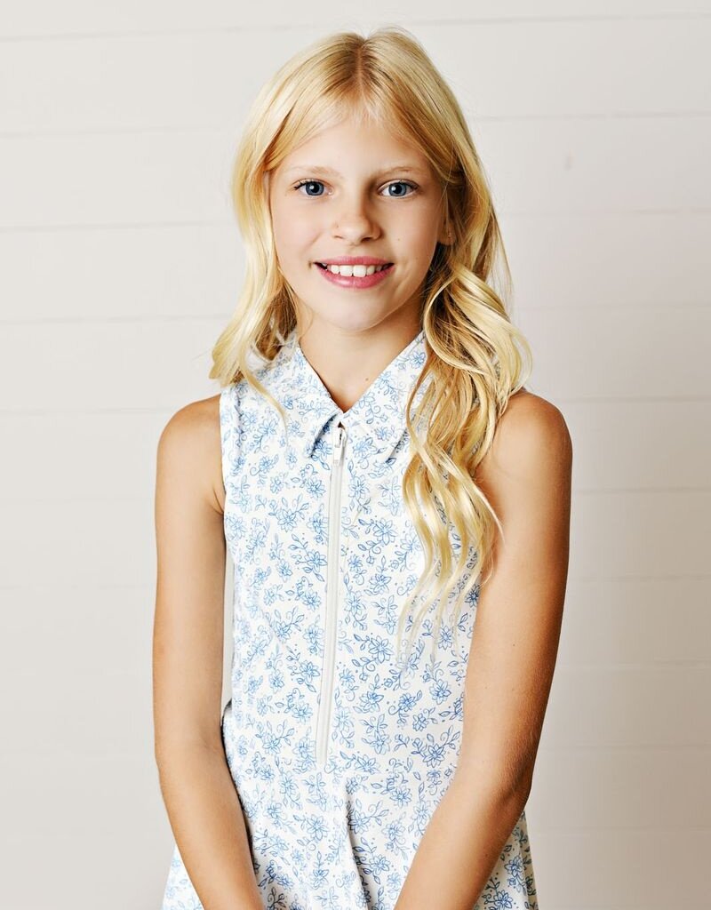 Swoon Kids Clothing Chintz Floral Activewear Dress