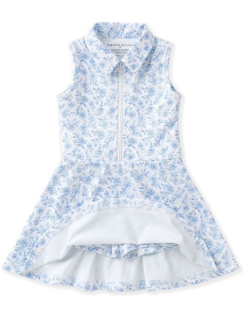 Swoon Kids Clothing Chintz Floral Activewear Dress