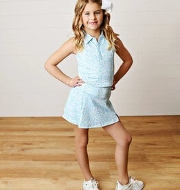 Swoon Kids Clothing Blue Sky Bow Proper Set