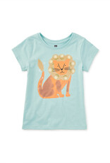 Tea Collection DANDY-LION GRAPHIC TEE CANAL BLUE