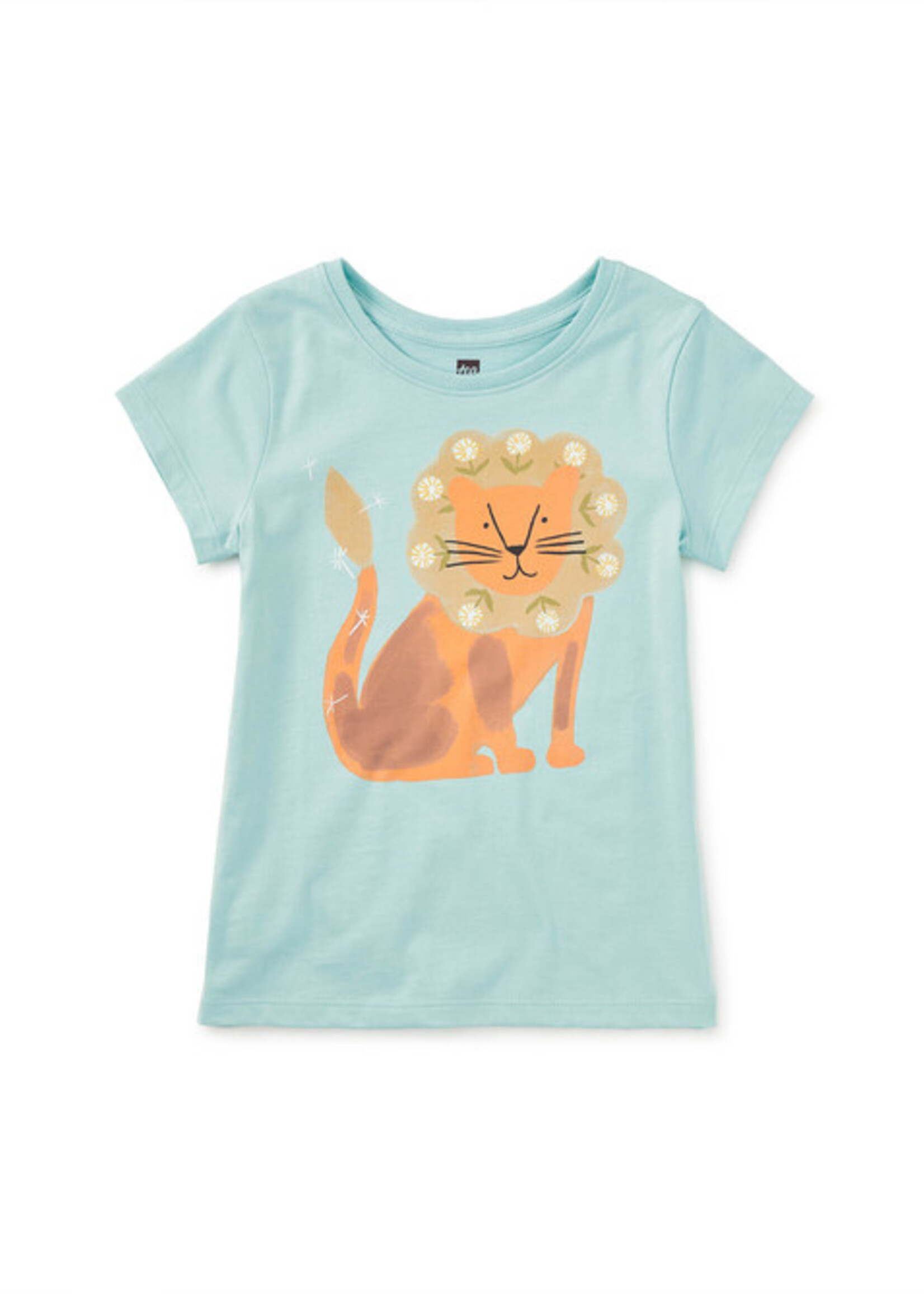 Tea Collection DANDY-LION GRAPHIC TEE CANAL BLUE