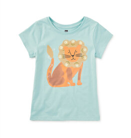 Tea Collection SALE DANDY-LION GRAPHIC TEE CANAL BLUE