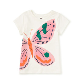Tea Collection MARIPOSA DEL ALBA GRAPHIC TEE CHALK