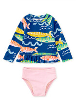 Tea Collection RASH GUARD BABY SWIM 2pc SARDINAS DEL MAR