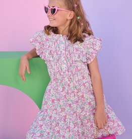 Bisby Rodeo Dress Pink Bloomsbury Blossoms