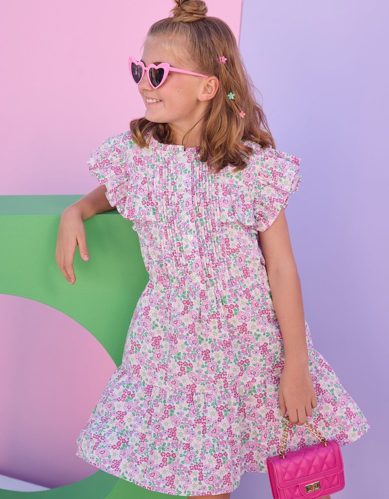 Bisby Rodeo Dress Pink Bloomsbury Blossoms
