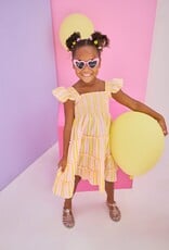 Bisby Twirl Dress Buttercup Seersucker