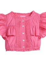 Bisby SALE. Annie Top Hot Pink