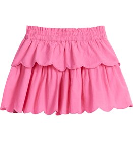 Bisby SALE Tiered Skort Hot Pink