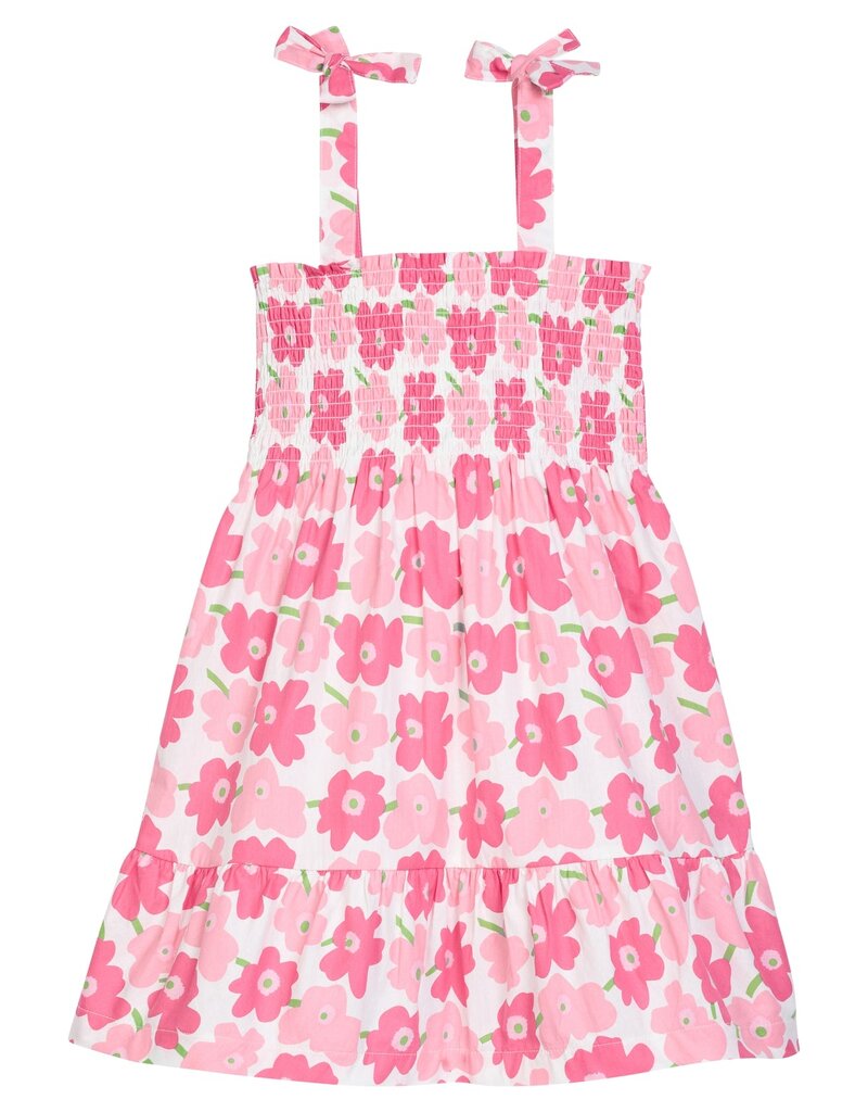 Bisby Wide Strap Lucy Dress Piccadilly Pinks