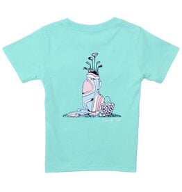 Properly Tied Girls Golf Clubs S/S Seafoam