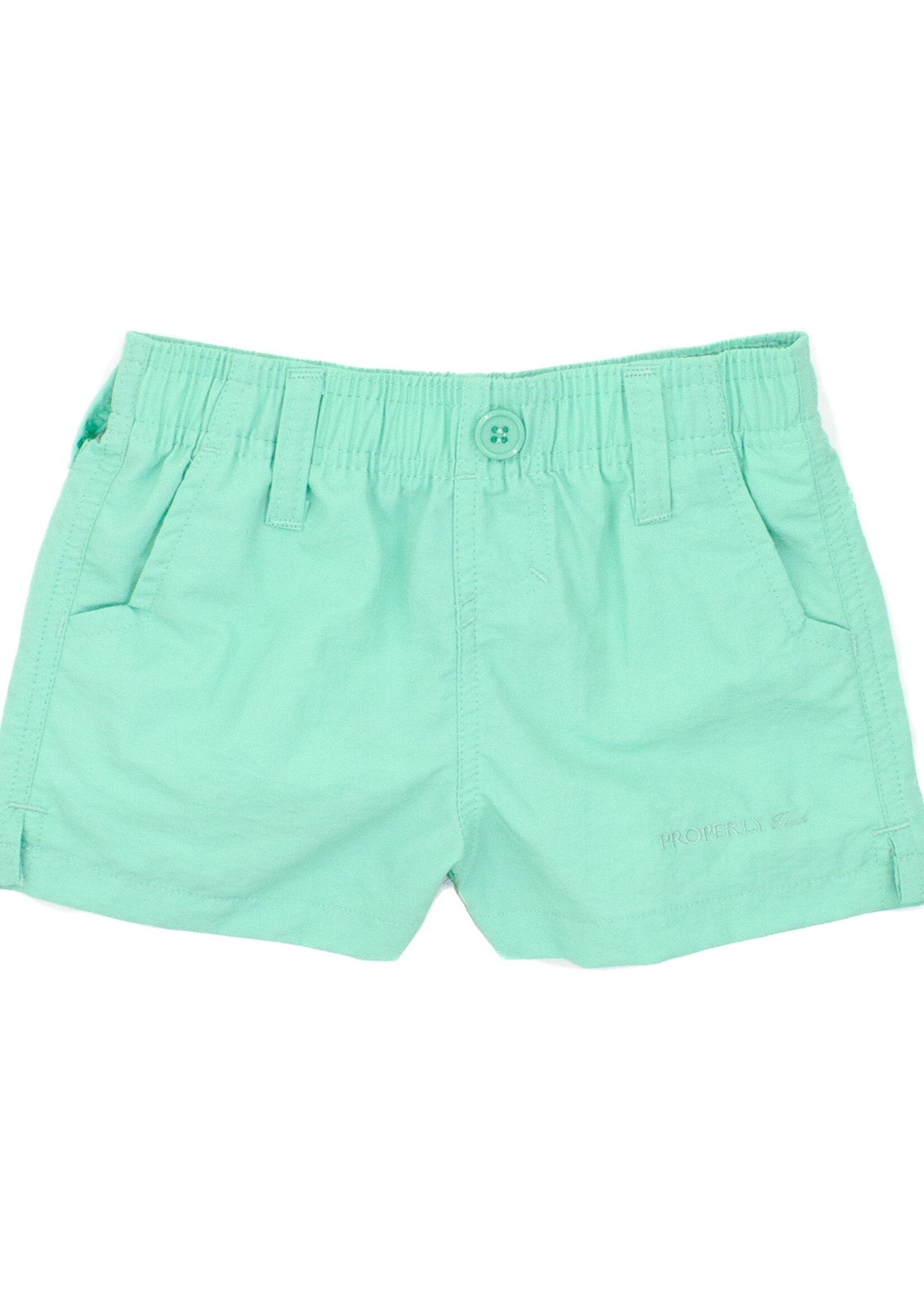 Properly Tied Girls Suzy Short Misty Mint