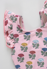 Pink Chicken Liv Suit Multi Flower Drop