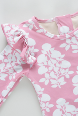 Pink Chicken baby girls rachel suit - pink bouquet floral