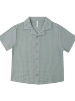 Rylee + Cru LLC SALE. LAPEL COLLAR SHIRT SEA GREEN