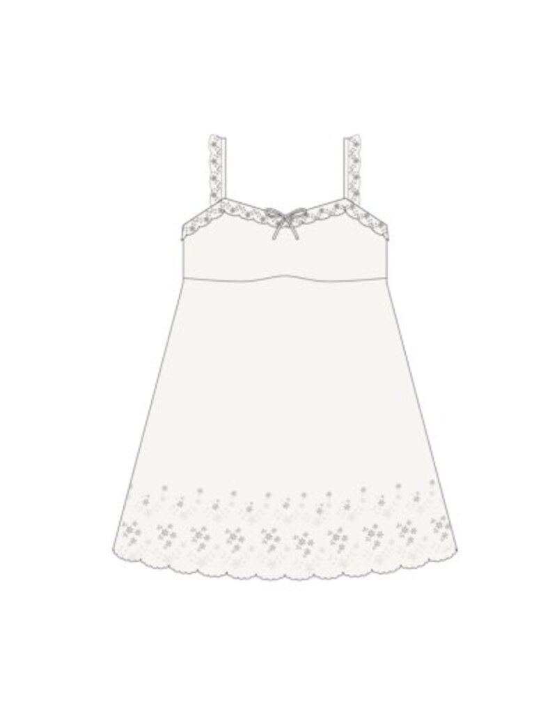 Rylee + Cru Inc. TEEN IDA MINI DRESS IVORY