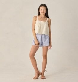 Rylee + Cru LLC SALE TEEN EYELET SWING TOP IVORY