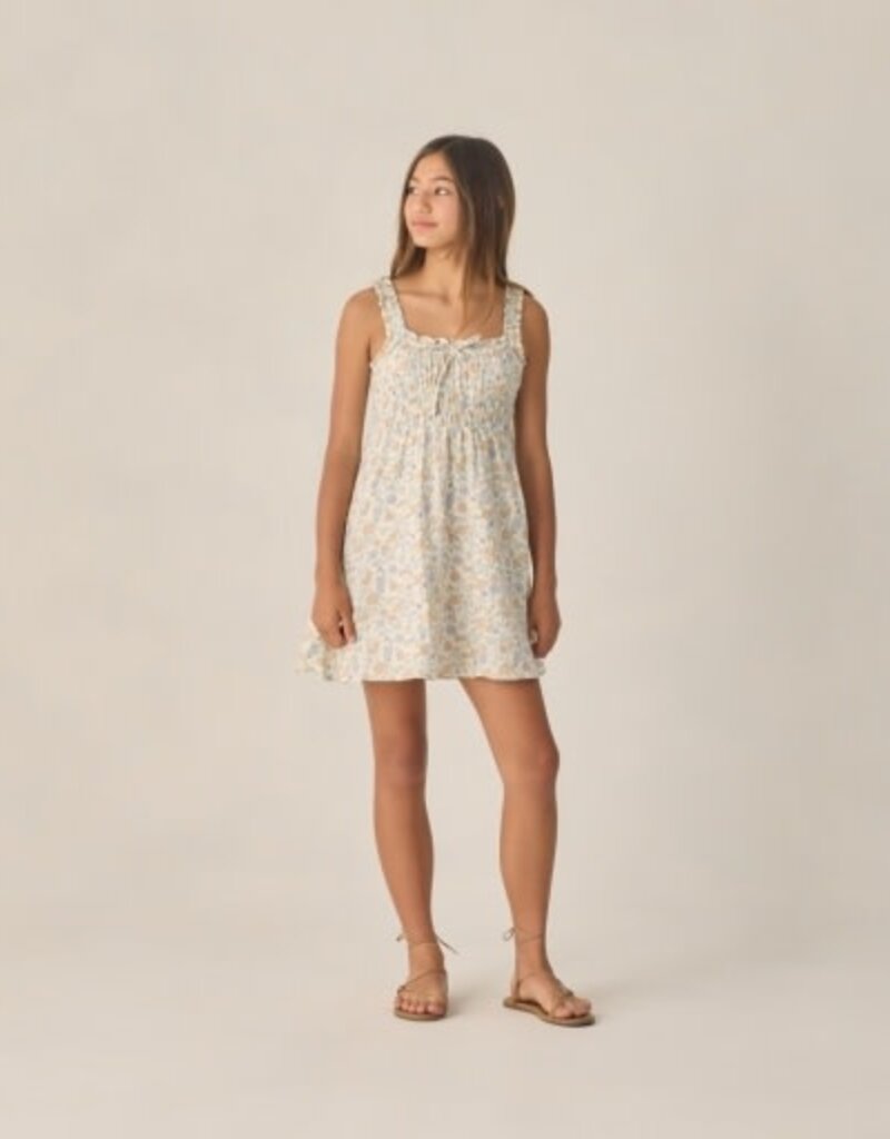 Rylee + Cru LLC TEEN JANE MINI DRESS BLOOM IVORY