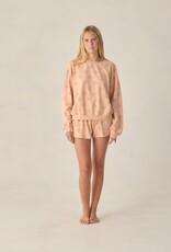 Rylee + Cru Inc. TEEN SUMMER TERRY SET CHERRY BOWS MELON