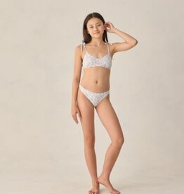 Rylee + Cru Inc. TEEN ALBA BIKINI SET BLOOM IVORY