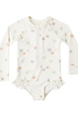 Rylee + Cru Inc. RASHGUARD ONE-PIECE ANGEL FISH