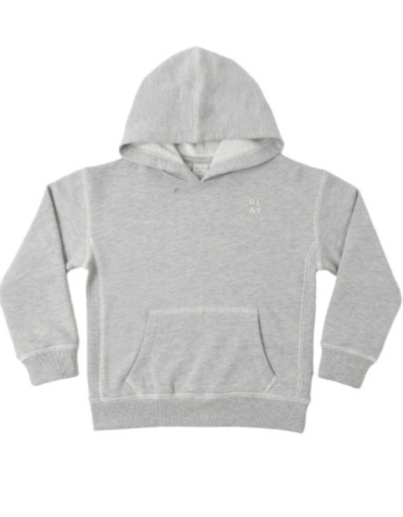 Rylee + Cru LLC COAST HOODIE HEATHERED GREY