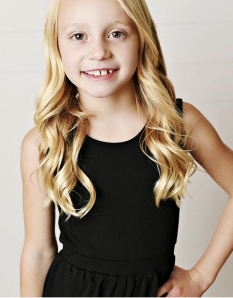 Swoon Kids Clothing Swoon Black Shortie Jumper